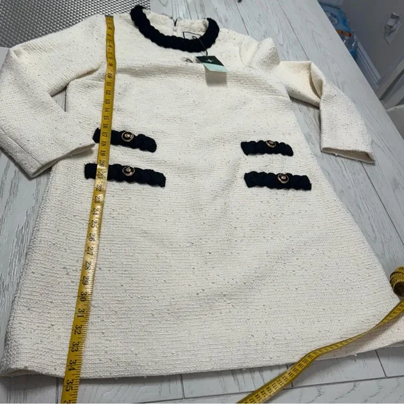 Tuckernuck Cream Sheath Dress with Peter Pan Collar - Picture 15 of 16